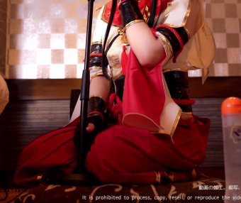 【ASMR】モンハンラ〇ズヒノエのコスプレで耳舐めASMR♥【耳舐めASMR】Cosplay Ear Licking ASMR