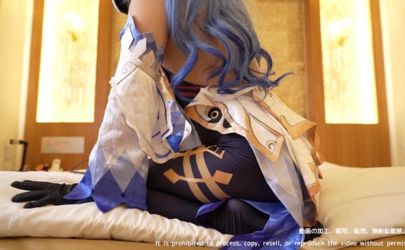 原◯ 甘雨のコスプレで耳舐めASMR♥【耳舐めASMR】Cosplay Ear Licking ASMR