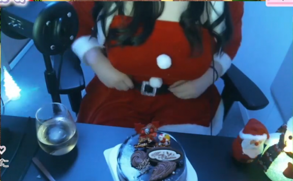 【実写注意】サンタコスで二次会♡耳〇めプレゼントも…？ – 20211224-lcoser