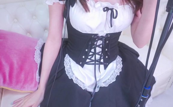 【高画質実写_限定】セクシーメイドさんの癒しの耳舐め責め♡【ASMR】Ear licking – 20220530-lcoser