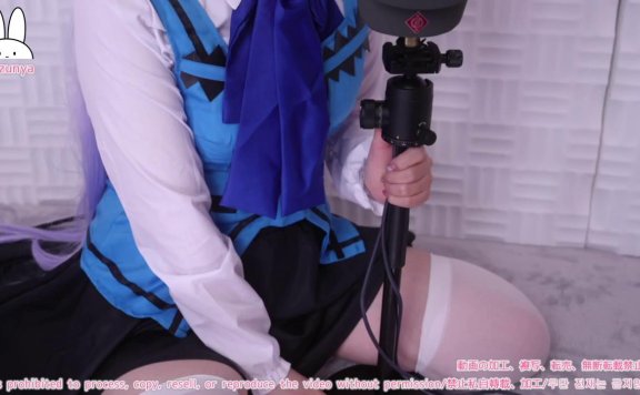 【最初無料！実写コスプレ】ご◯うさ_チノのコスプレであなたのために丹精込めて・・・♡ダウナー系濃厚耳舐めASMR【りずな_KU100】 – 2023_5_19