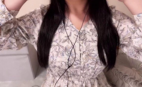 【実写ASMR】清楚系ワンピース舌見せ耳舐め♡ – 2023_5_24-lcoser