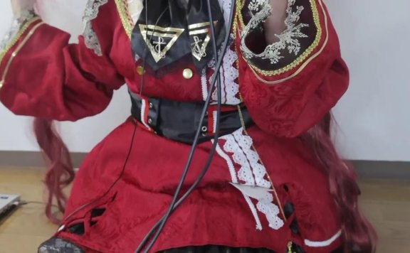 綺雨せな 万圣节船长cosplay-lcoser