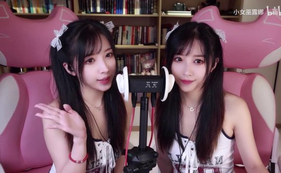 B站小女巫露娜充电专属姐妹双子孔雀鱼 14V-lcoser