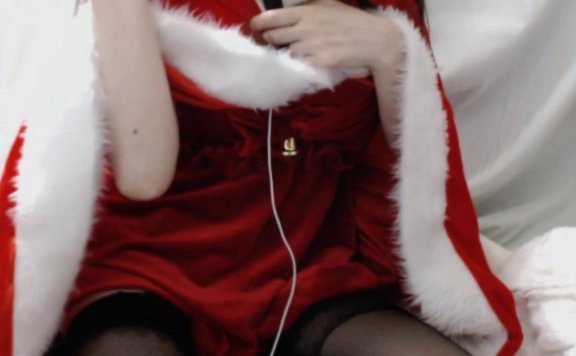Akari生放送 圣诞老人的成人礼物♡舔耳朵ASMR-lcoser
