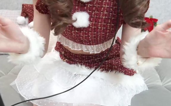 無限大ASMR 圣诞老人cosplay直播ASMR-lcoser