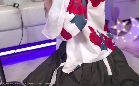 鬼花まりす 和你一起穿和服的舔耳朵-lcoser